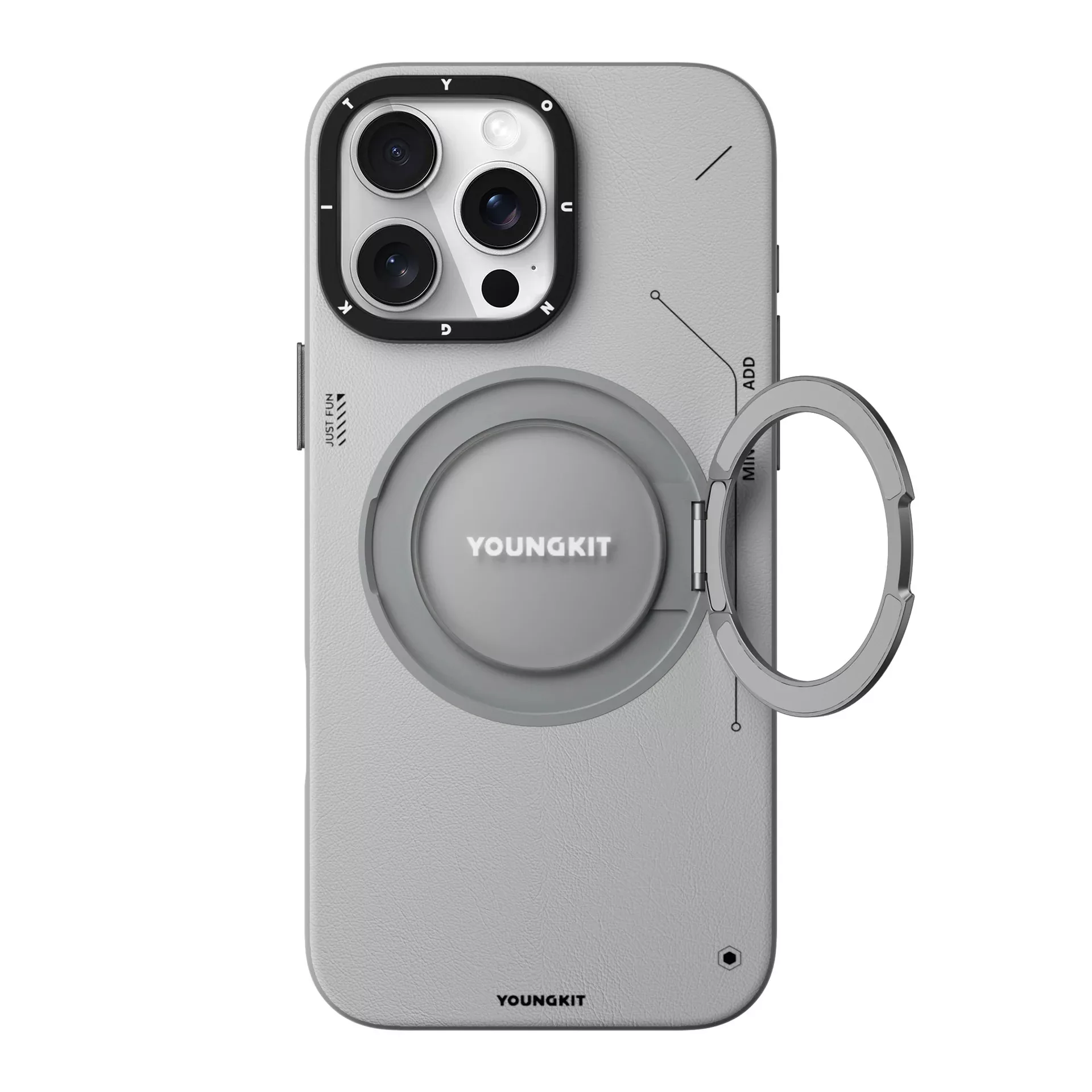 کاور یانگ کیت مدل Leather 360° مناسب برای گوشی موبایل اپل iphone 15promax کاور یانگ کیت مدل Leather 360° مناسب برای گوشی موبایل اپل iphone 15promax