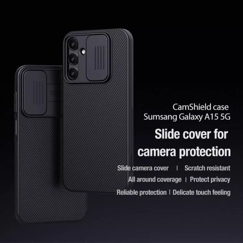 کاور نیلکین مدل CamShield مناسب برای گوشی موبایل سامسونگ Galaxy A15