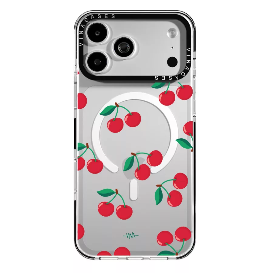 کاور ویناکیسز مدل  Sweet Cherry MagSafe مناسب برای گوشی موبایل اپل iphone 17 pro