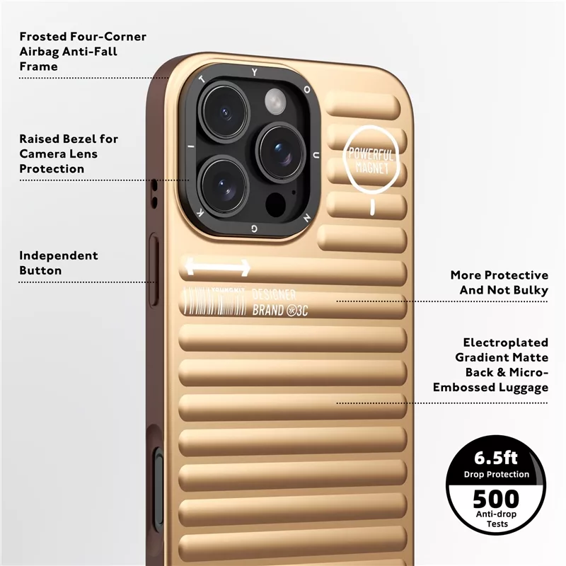 کاور یانگ کیت مدل تروکالر مناسب برای گوشی موبایل اپل iphone 16 pro