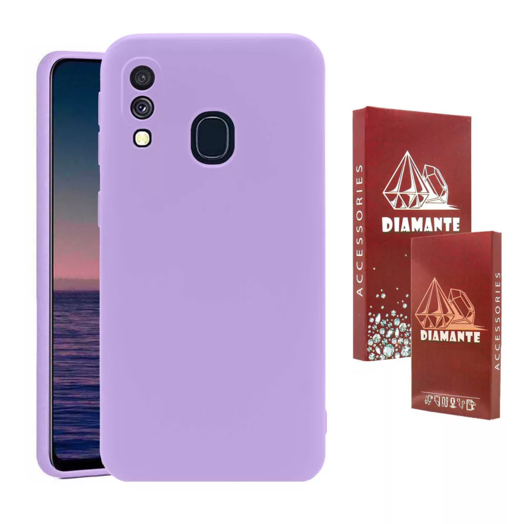 کاور دیامانته مدل Sili_77 Rd مناسب برای گوشی موبایل سامسونگ Galaxy A20