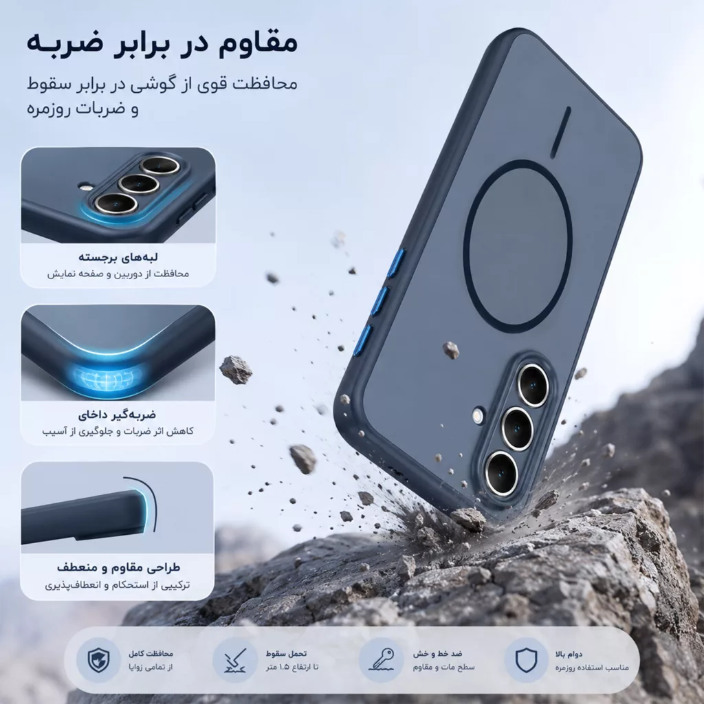 کاور ونزو مدل Elite مناسب برای گوشی موبایل سامسونگ Galaxy A07