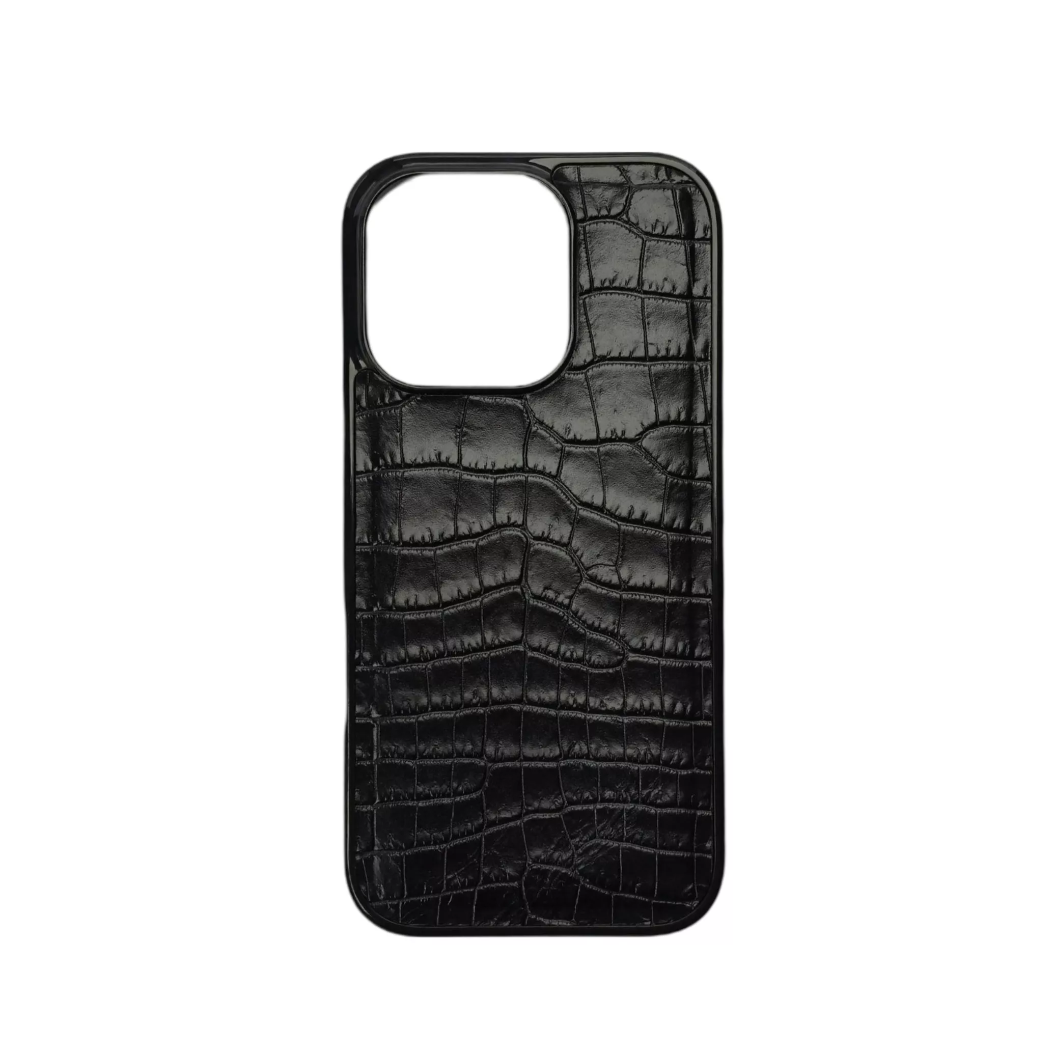 کاور مدل چرم کروکودیل مناسب برای گوشی موبایل اپل Iphone 16 pro