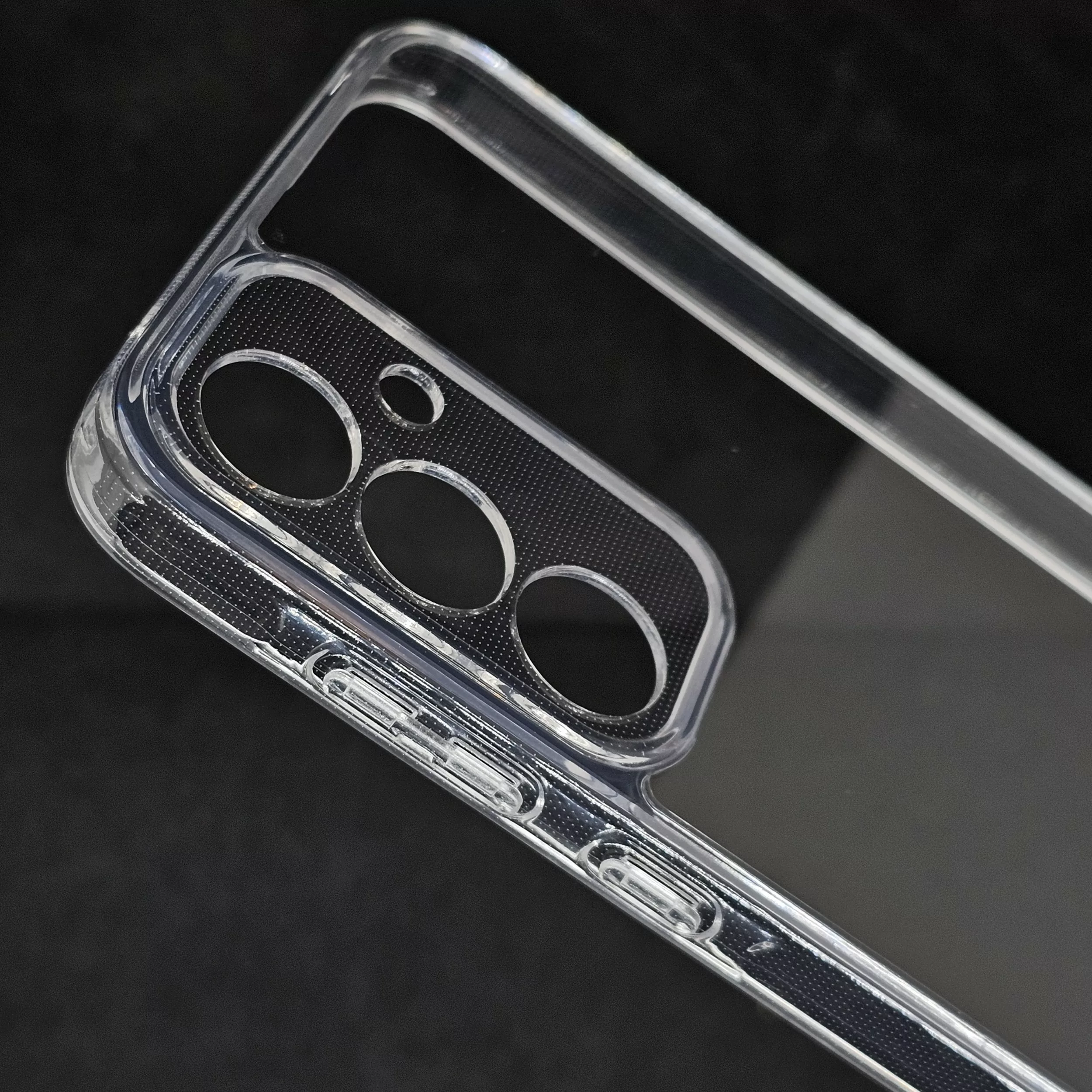 کاور مدل clear کد 55 مناسب برای گوشی موبایل سامسونگ Galaxy A55