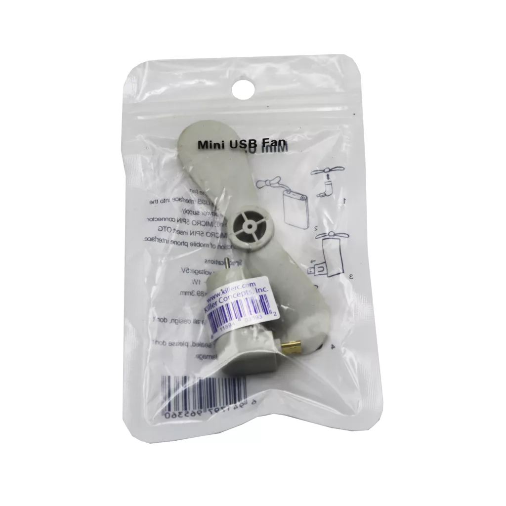 پنکه همراه MicroUSB کد YP-OTG