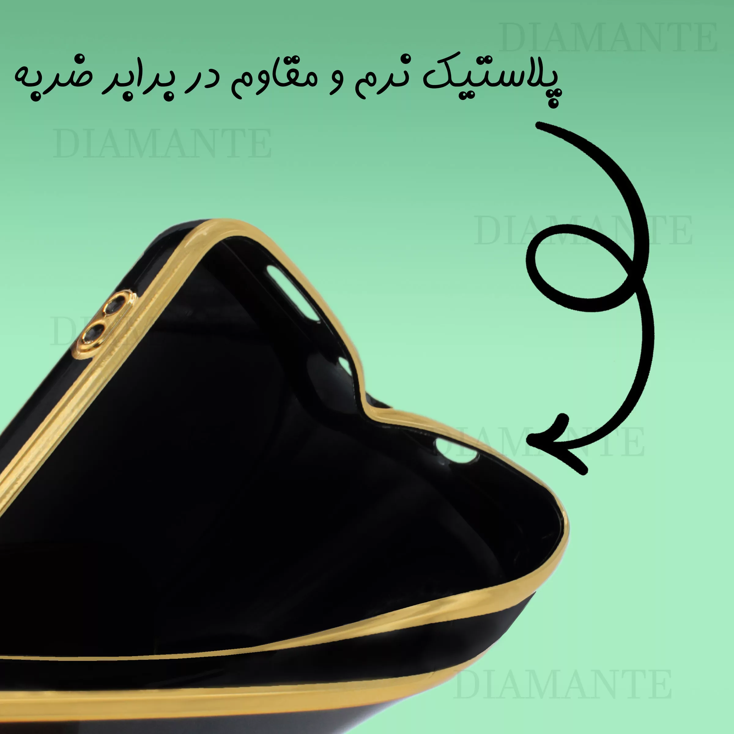 کاور دیامانته مدل My-Cas2 bk مناسب برای گوشی موبایل سامسونگ Galaxy A56
