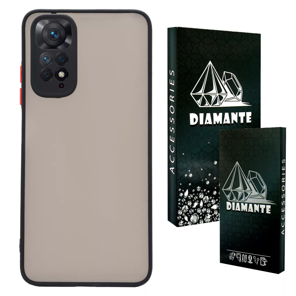 کاور دیامانته مدل Atras Bk مناسب برای گوشی موبایل شیائومی Redmi Note 11 4G