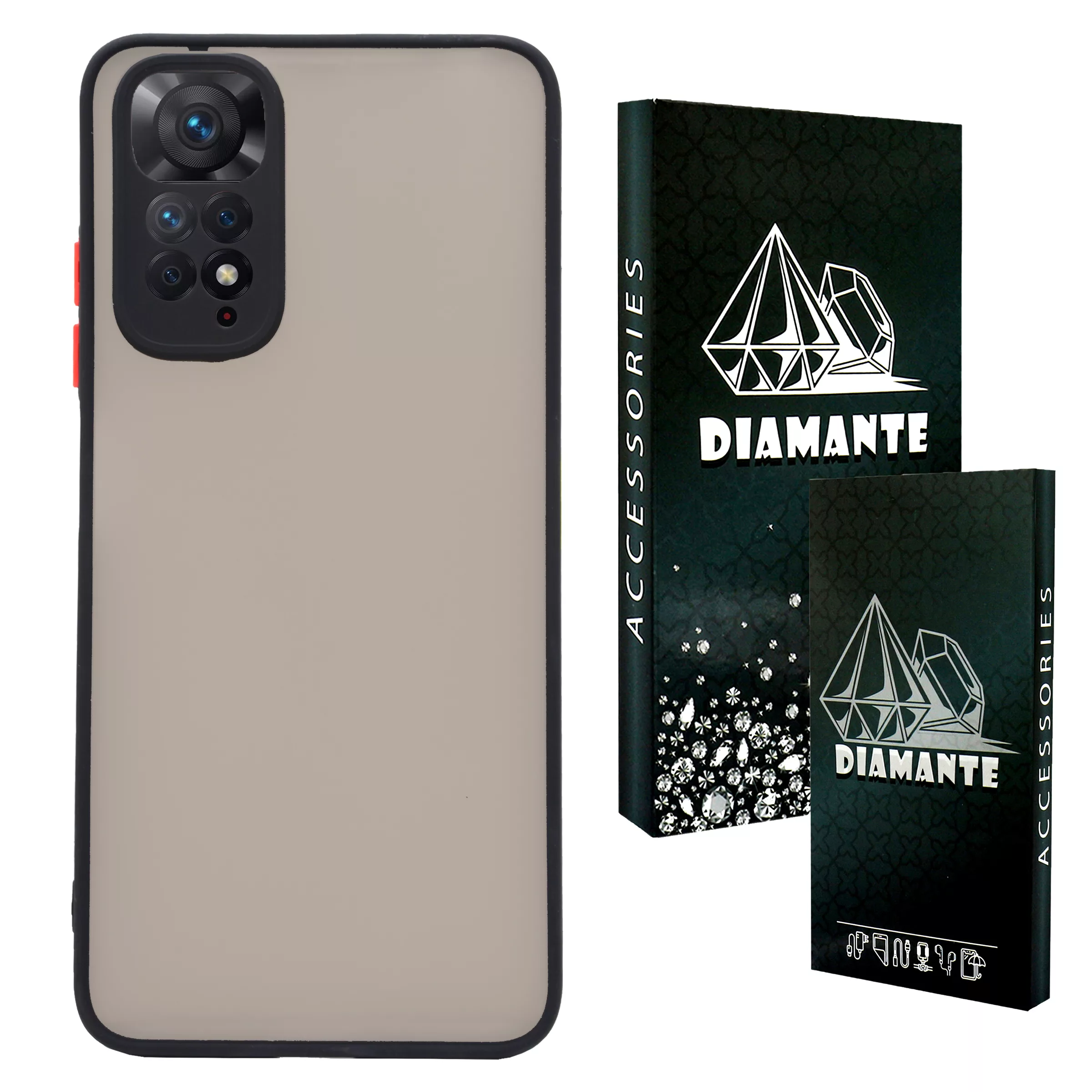 کاور دیامانته مدل Atras Bk مناسب برای گوشی موبایل شیائومی Redmi Note 11 4G