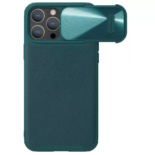 کاور نیلکین مدل CamShield S Leather مناسب برای گوشی موبایل اپل iPhone 13 Pro Max