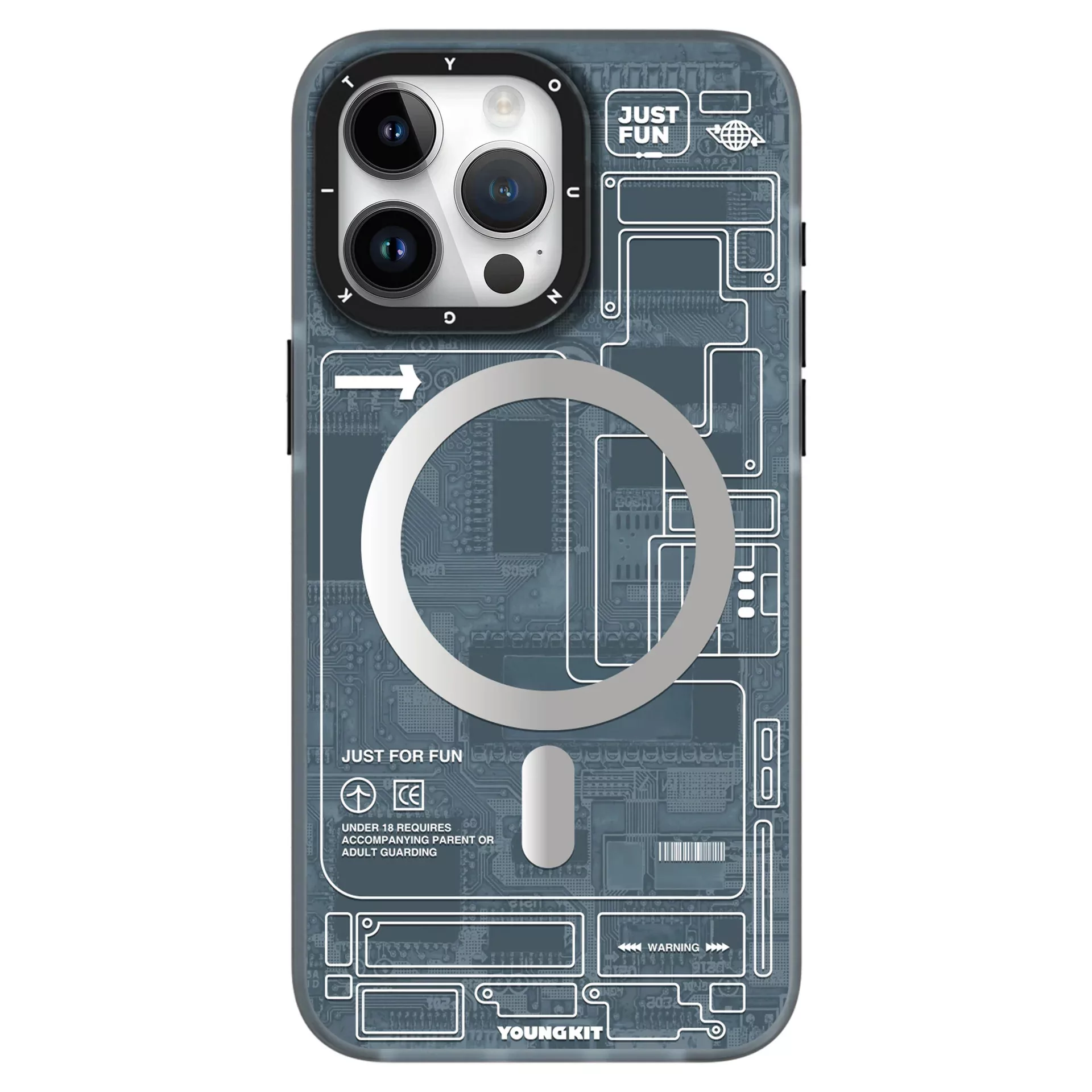 کاور یانگ کیت مدل Technology Futuristic مناسب برای گوشی موبایل اپل iphone 16pro کاور یانگ کیت مدل Technology Futuristic مناسب برای گوشی موبایل اپل iphone 16pro