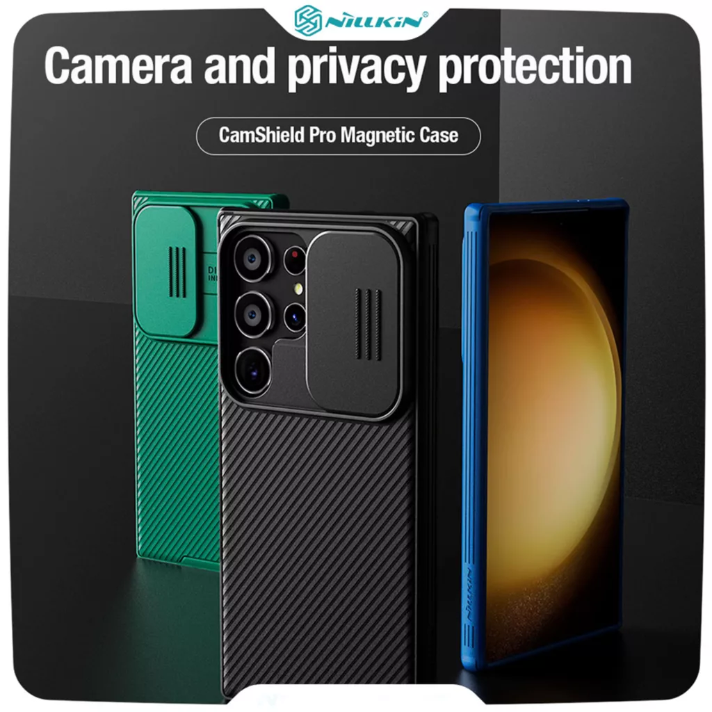 کاور نیلکین مدل CAMSHIELD PRO مناسب برای گوشی موبایل سامسونگ Galaxy S24 FE