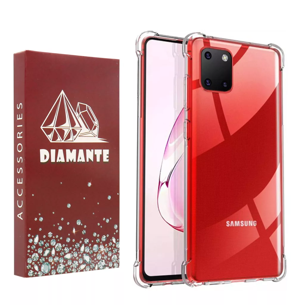 کاور دیامانته مدل Shiny Ros مناسب برای گوشی موبایل سامسونگ Galaxy Note 10 Lite