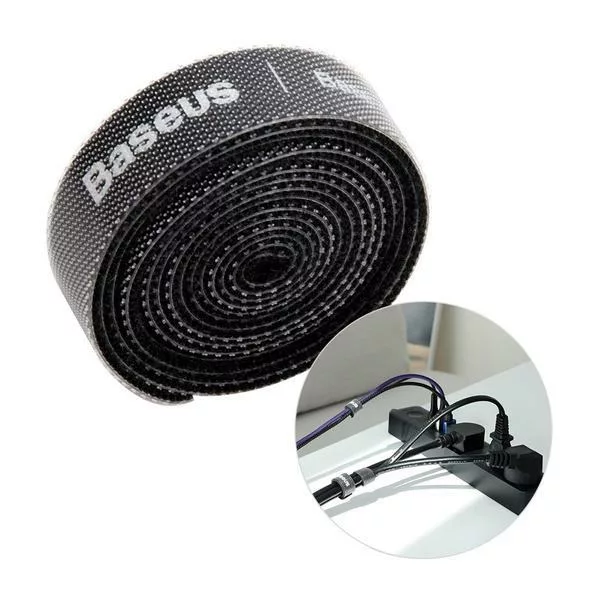 نگهدارنده کابل باسئوس مدل Circle Velcro Strap