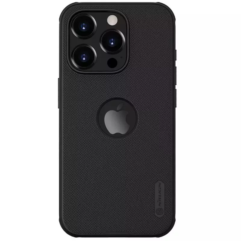 کاور نیلکین مدل  Frosted Shield Pro LogoCut مناسب برای گوشی موبایل اپل IPhone 15 Pro