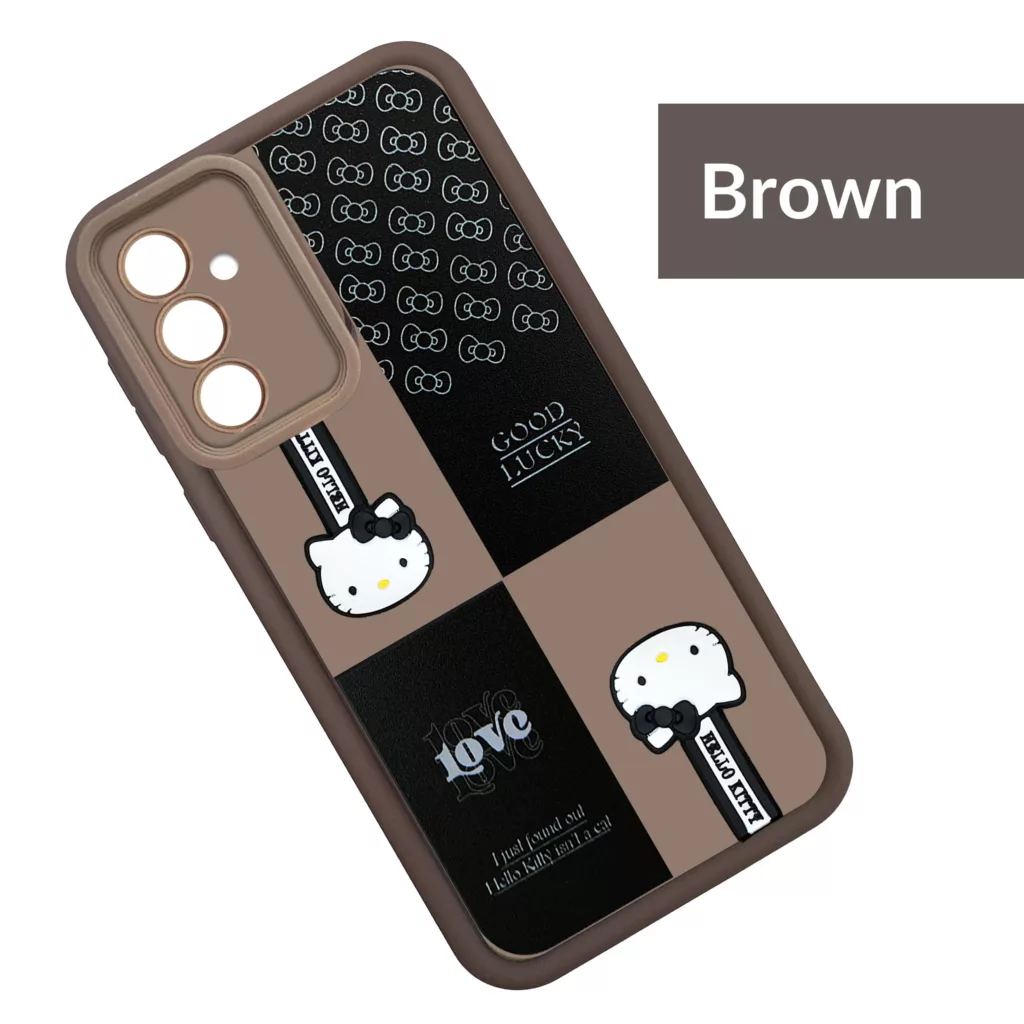کاور موفی مدل Silicone Puffer Hello Kitty Strap مناسب برای گوشی موبایل سامسونگ Galaxy A25 به همراه بند