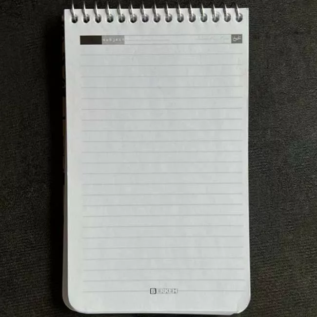 دفتر یادداشت 80 برگ برکه مدل کرافت کد 6304