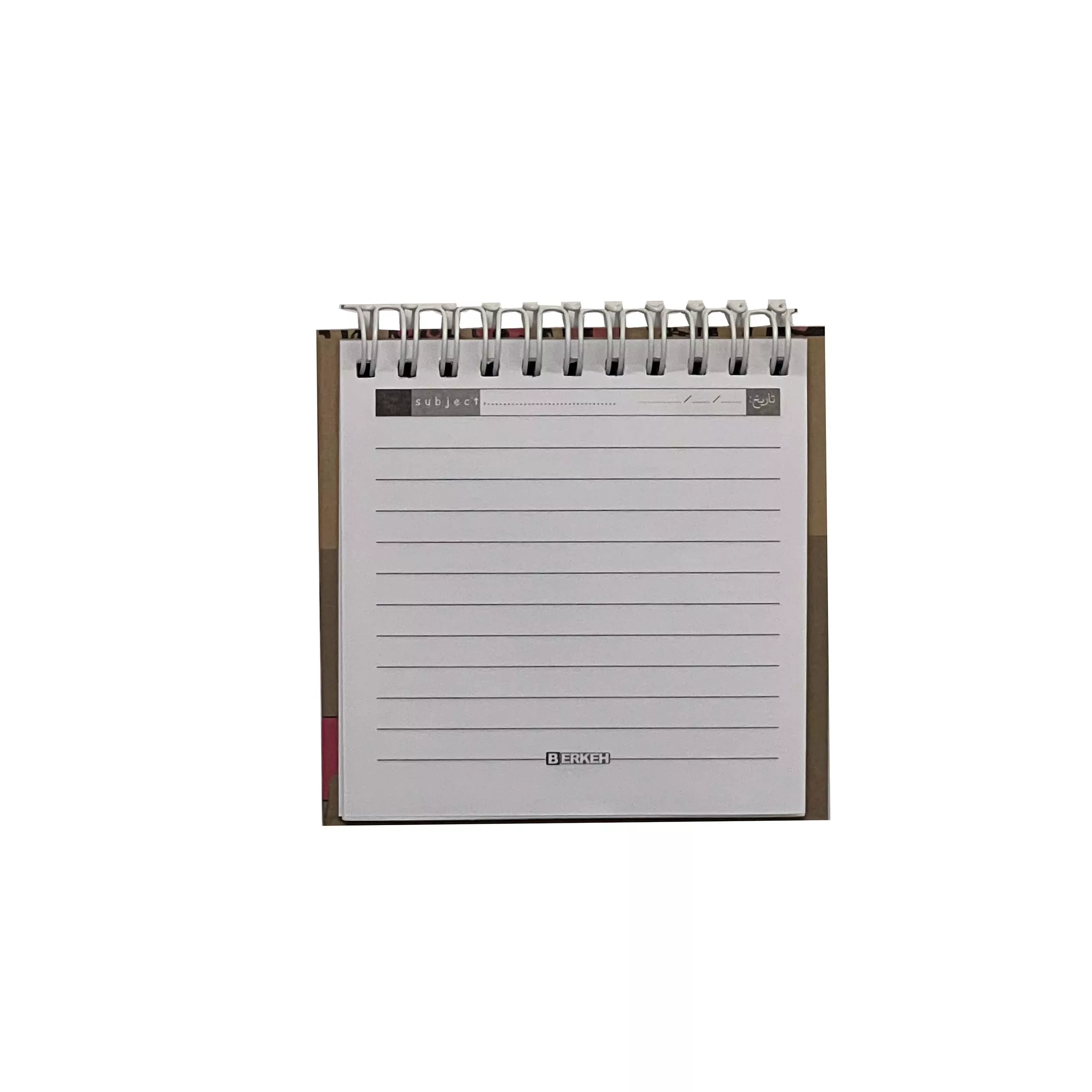 کلاسور 100 برگ برکه به همراه سه جلد دفترچه یادداشت کد 6301