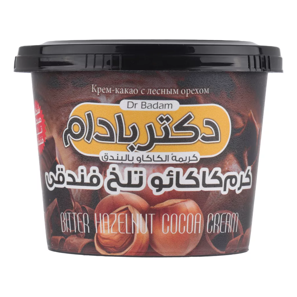 کرم کاکائو تلخ فندقی دکتر بادام – 270 گرم