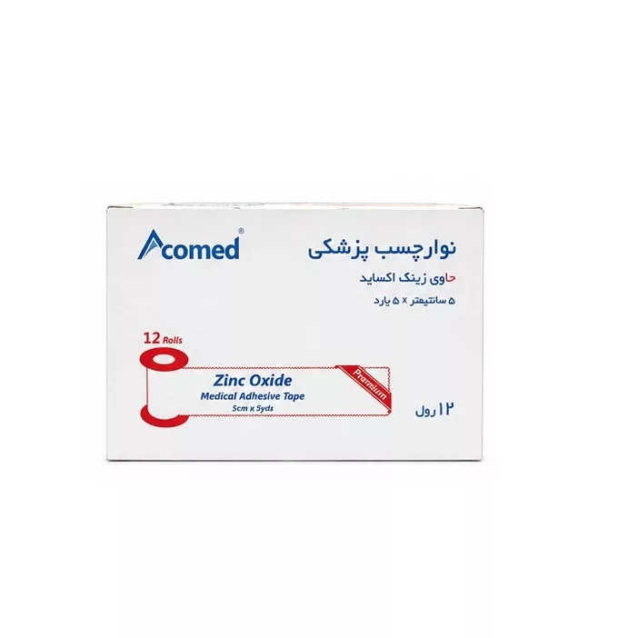 چسب زخم مدل Zinc Oxide بسته 12 عددی
