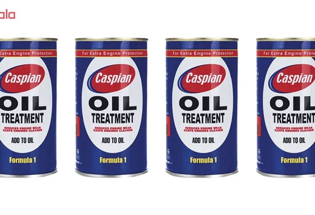 مکمل روغن موتور خودرو کاسپین مدل Formula 1 حجم 300 میلی لیتر بسته 4 عددی