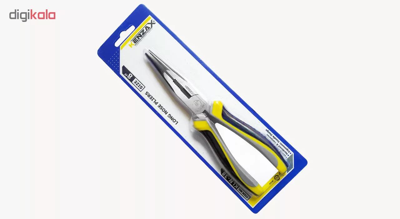 انبر دم باریک کنزاکس مدل Hegza KLN-38 سایز 8 اینچ