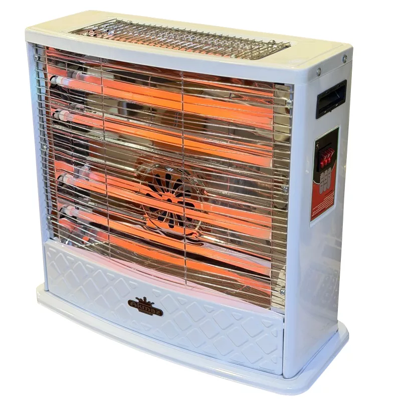 بخاری برقی آکماز مدل 6 المنته فن دار diamond K60