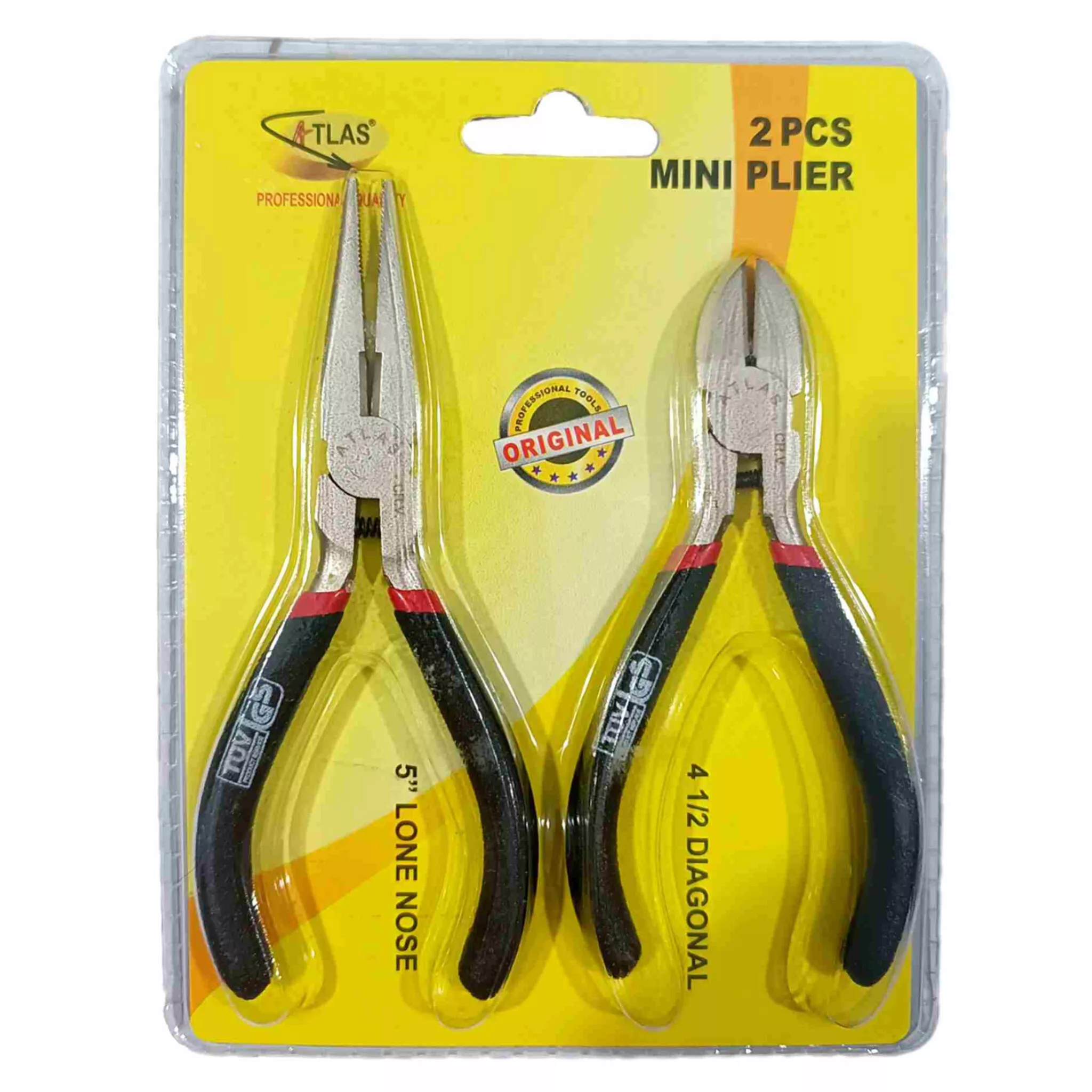 انبر مینیاتوری الکترونیکی اطلس مدل MINI PLIER مجموعه دو عددی انبر مینیاتوری الکترونیکی اطلس مدل MINI PLIER مجموعه دو عددی