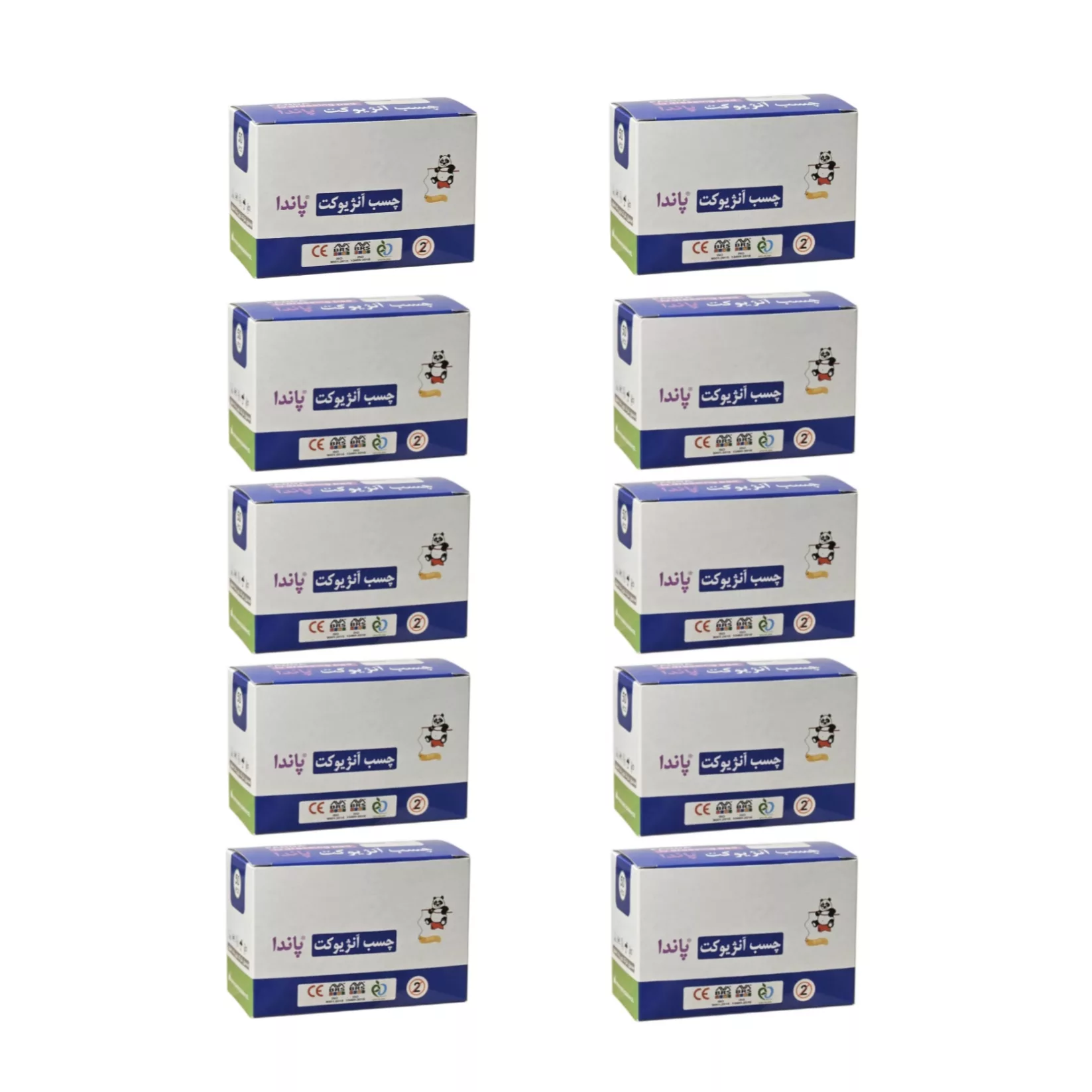 چسب آنژیوکت پاندا مدل IV ده بسته ی 50 عددی