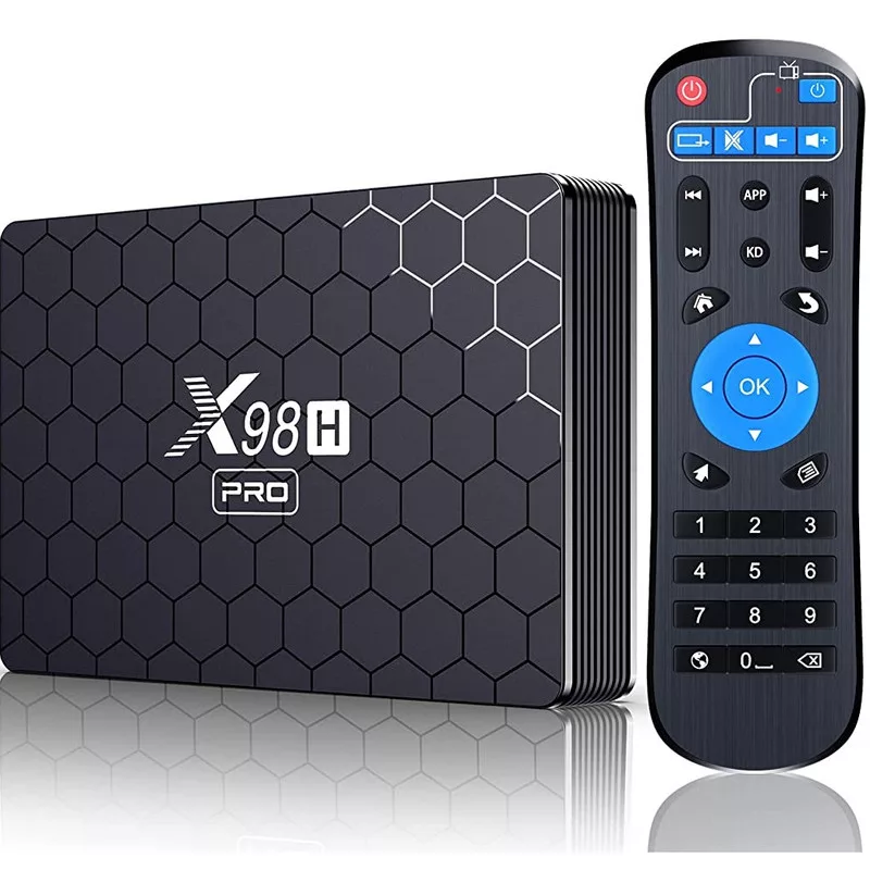 اندروید باکس مدل X98H PRO 4/64GB به همراه کیبورد i8