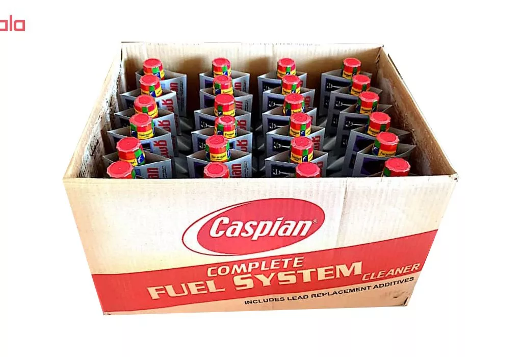 مکمل تمیز کننده سیستم سوخت خودرو کاسپین مدل Gen1l حجم 400 میلی لیتر بسته 24 عددی
