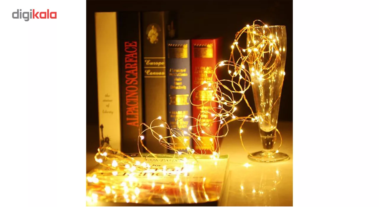 ریسه ال ای دی مفتولی کد 100LED طول 10 متر