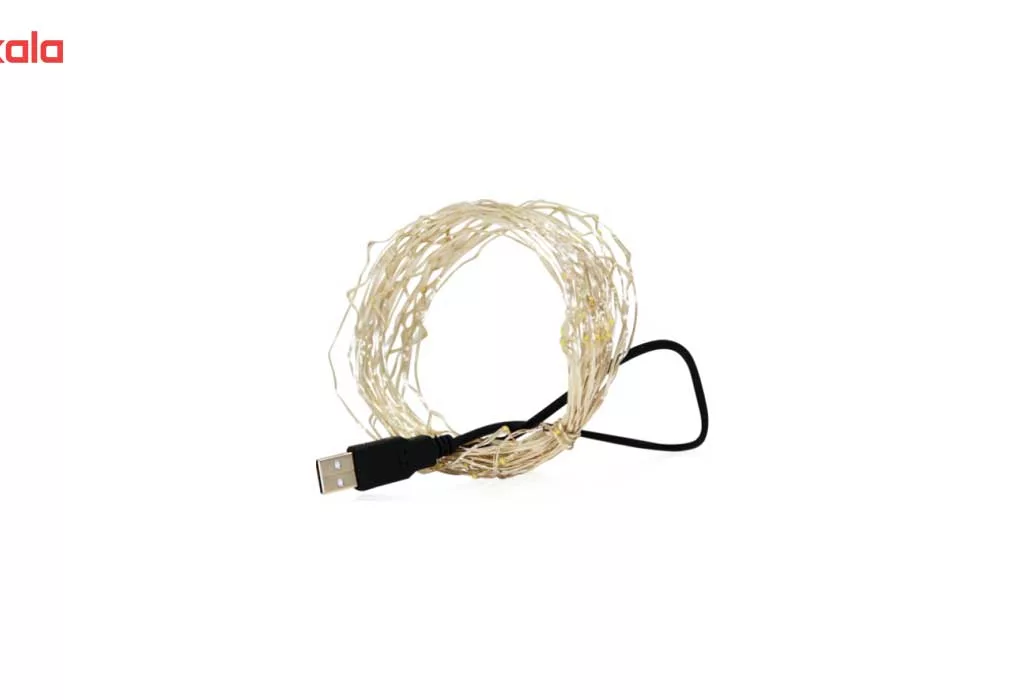 ریسه ال ای دی USB مدل 5V RGB ثابت طول 5 متر