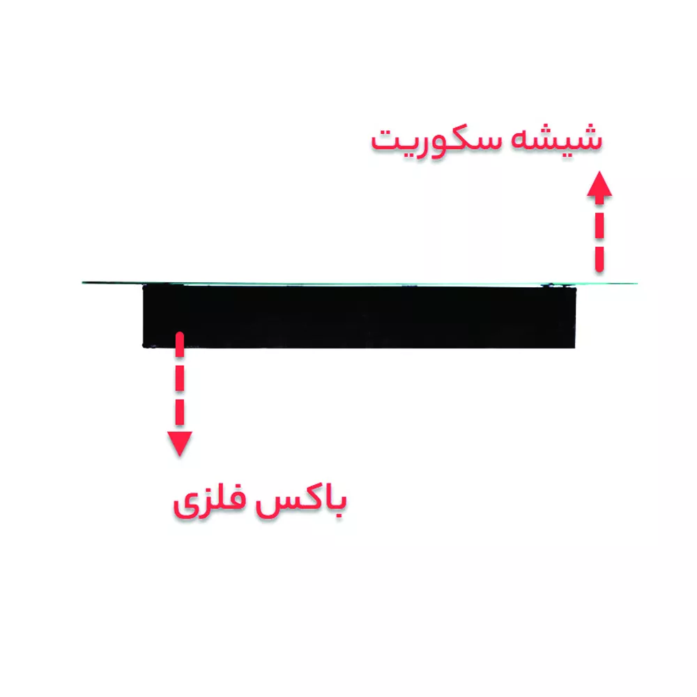 شومینه دیواری برقی شومینه بیستون مدل B.D_140_L2.bs
