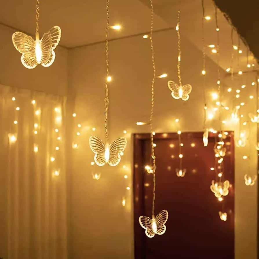 ریسه LED مدل ستاره خوشه ای طول 2.5 متر