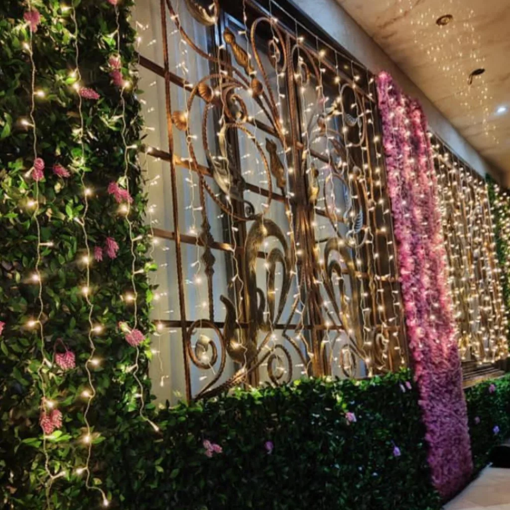 ریسه ال ای دی مدل آویز طرح پرده ای طول 3 متر