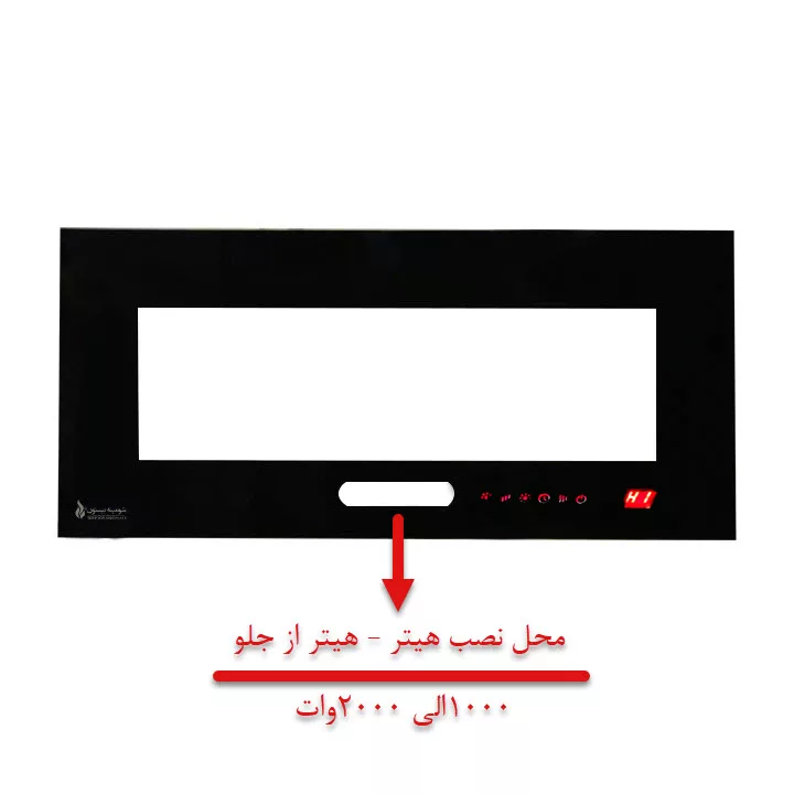 شومینه دیواری برقی شومینه بیستون مدل A.Z_160_ T_wifi_L2.bs