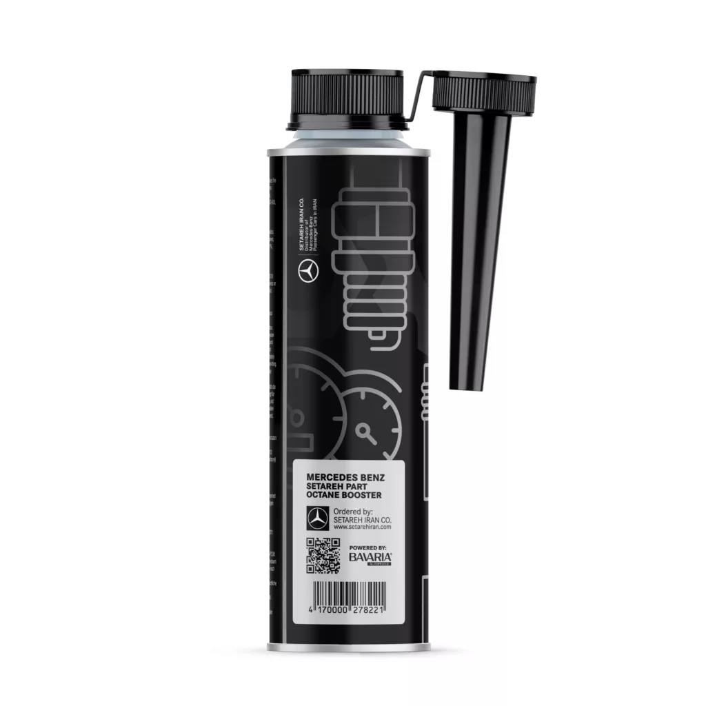 مکمل سوخت خودروهای بنزینی مرسدس بنز مدل MB-OC100BV 4X حجم 250 میلی لیتر بسته 4 عددی