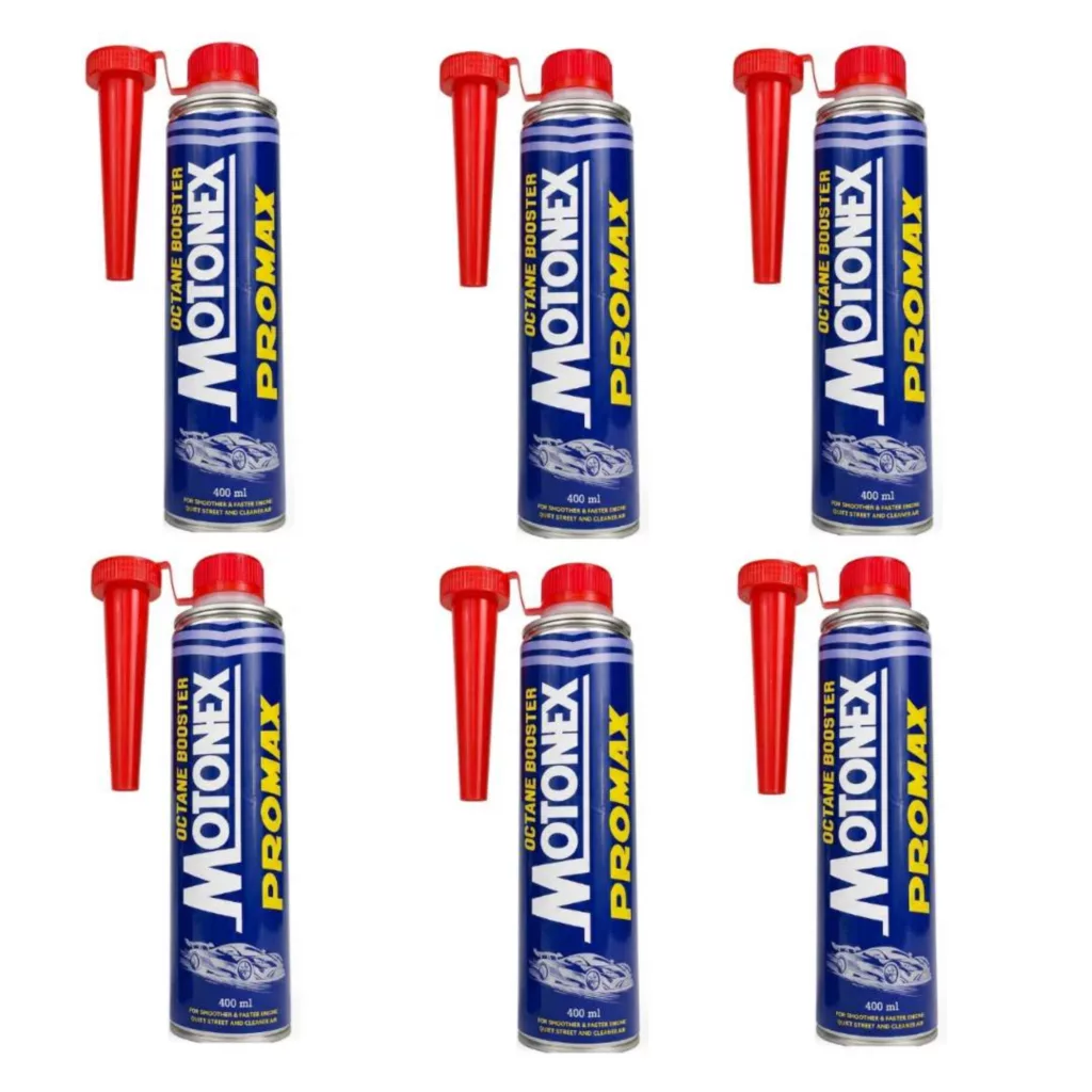 اکتان بوستر و مکمل سوخت موتونکس مدل PROMAX حجم 400 میلی لیتر بسته 6 عددی