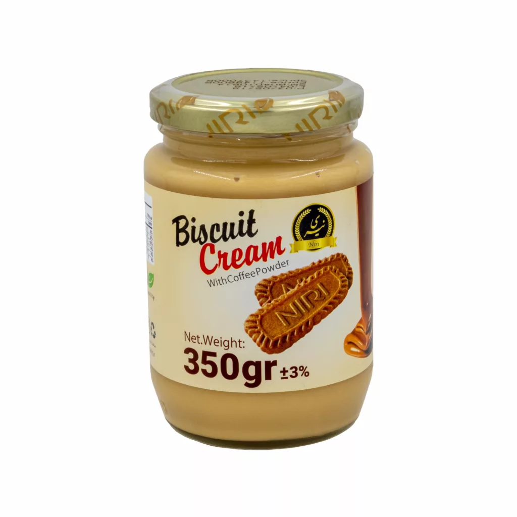 کرم بیسکویت با پودر قهوه نیری – 350 گرم