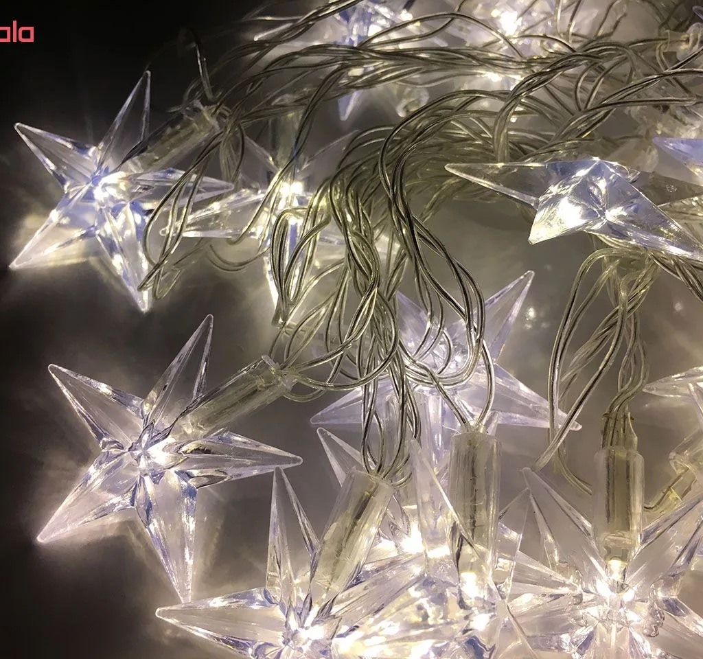ریسه ال ای دی طرح ستاره طول 4 متر