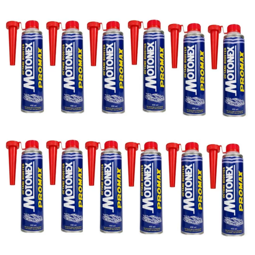 اکتان بوستر و مکمل سوخت موتونکس مدل PROMAX حجم 400 میلی لیتر بسته 12 عددی