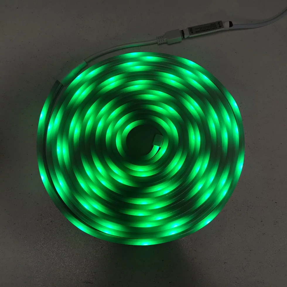 ریسه ال ای دی مدل فلکسی 12v 3528-RGB طول 5 متر