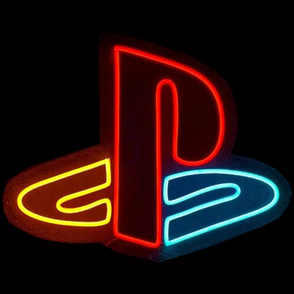 چراغ نئونی طرح PlayStation کد PS2026