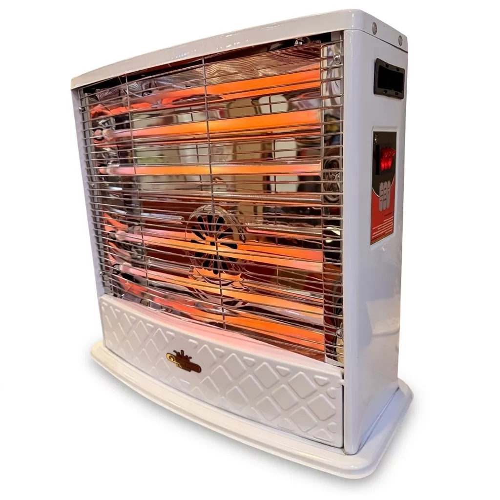 بخاری برقی آکماز مدل 6 المنته فن دار diamond K60