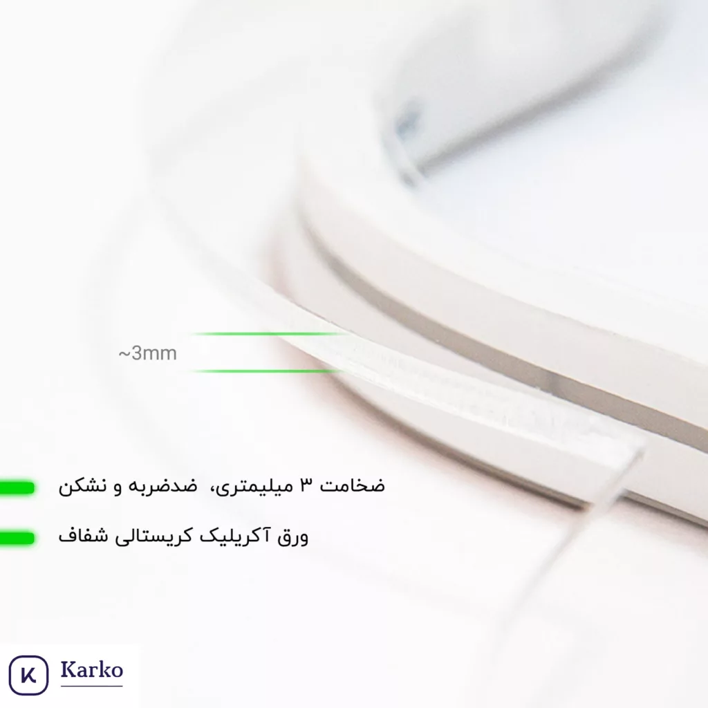 ریسه نئون فلکسی مدل v12 طول 50 سانتی متر