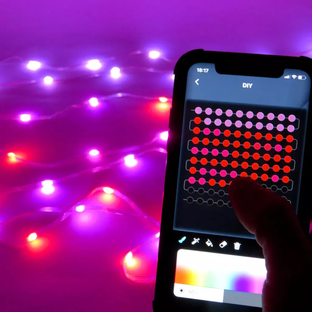 ریسه ال ای دی هوشمند مدل SMART کد ۲۸۱۲ طول ۱۰ متر