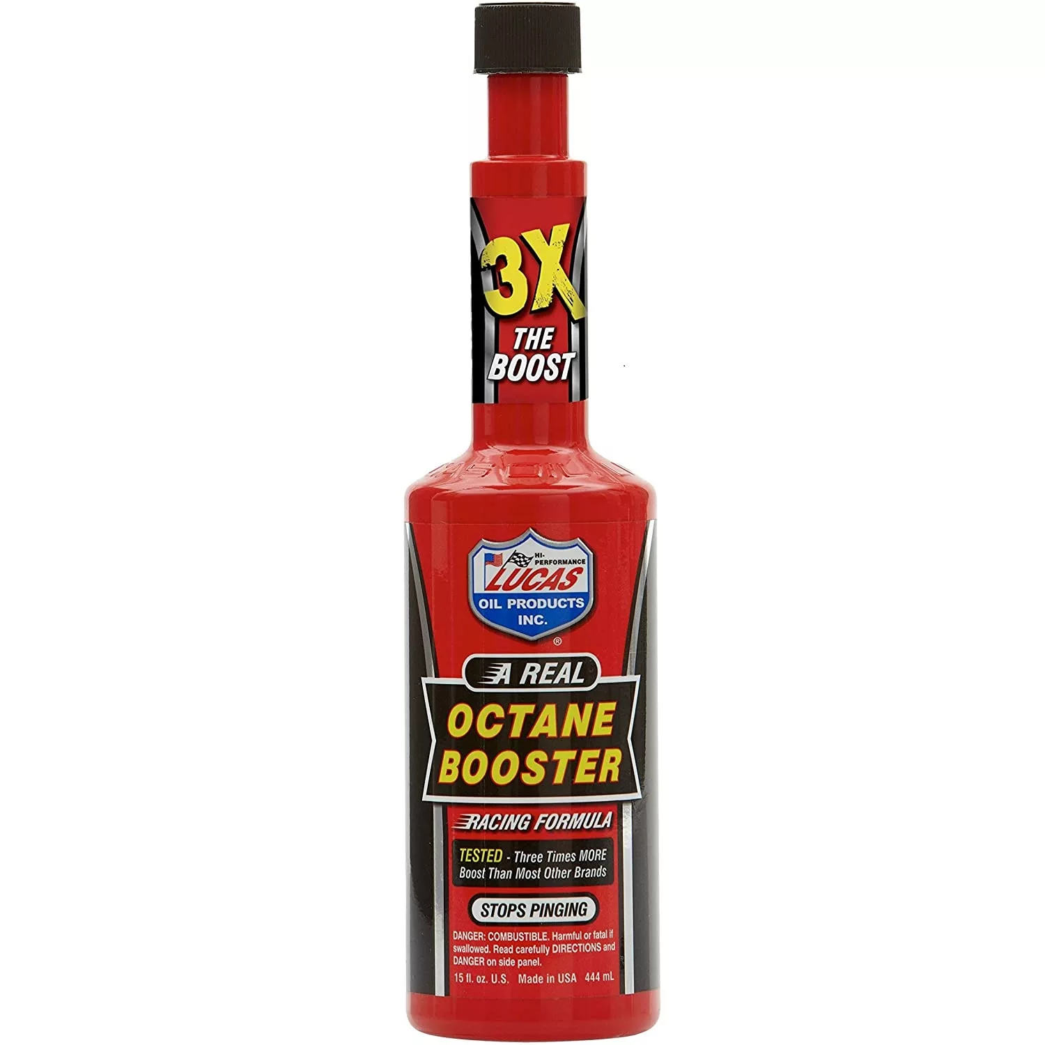 اکتان بوستر و مکمل سوخت لوکاس مدل 3x Boost حجم 444 میلی لیتر اکتان بوستر و مکمل سوخت لوکاس مدل 3x Boost حجم 444 میلی لیتر