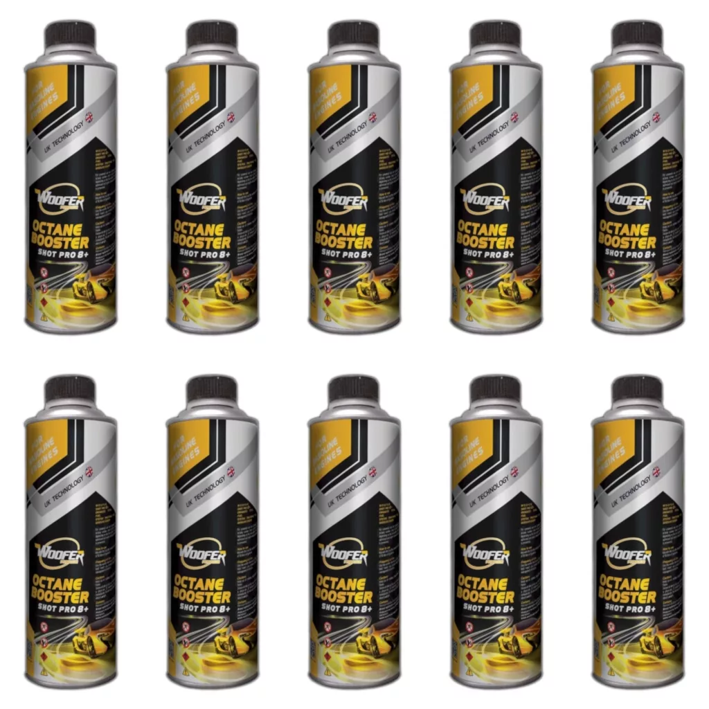 اکتان بوستر ووفر مدل Shot Pro 8 حجم 500 میلی لیتر بسته 10 عددی