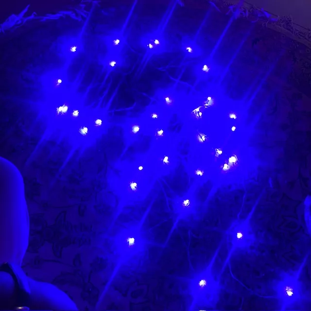 ریسه ال ای دی مدل ثابت نخودی کد 220v طول 10 متر