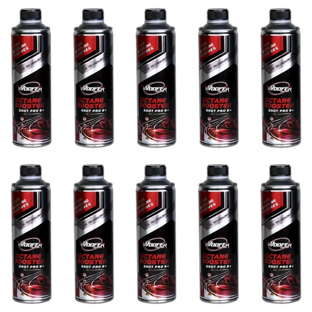 اکتان بوستر ووفر مدل Shot Pro 6 حجم 500 میلی لیتر بسته 10 عددی